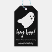Hey Boo Birthday Geschenkanhänger (Vorderseite)