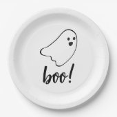 Hey Boo Birthday Pappteller (Vorderseite)