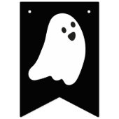 Hey Boo Birthday Wimpelkette (Erste Fahne)