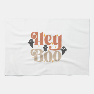 Hey Boo Boho Halloween Hey Boo Geist Geschirrtuch