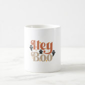 Hey Boo Boho Halloween Hey Boo Geist Kaffeetasse (Mittel)