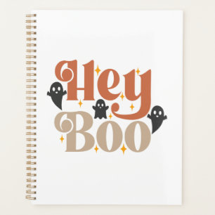Hey Boo Boho Halloween Hey Boo Geist Planer