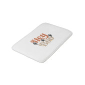 Hey Boo Boho Halloween Hey Boo Ghost Badematte (Schrägansicht)