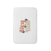 Hey Boo Boho Halloween Hey Boo Ghost Badematte (Vorderseite Vertikal)