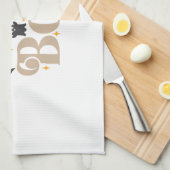 Hey Boo Boho Halloween Hey Boo Ghost Geschirrtuch (Viertel Falte)