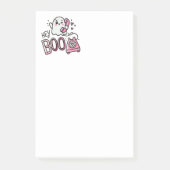 Hey Boo - Ghosted mit Liebe Post-it Klebezettel (Vorderseite)