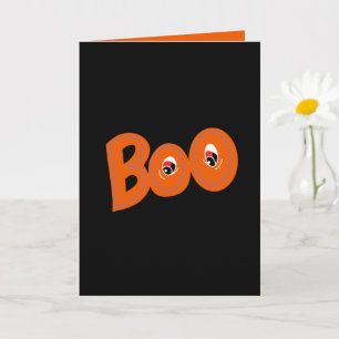 Hey Boo, habe ich dich für Typografie Gezeichnet Karte