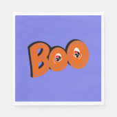 Hey Boo, habe ich dich für Typografie Gezeichnet Serviette (Vorderseite)