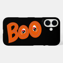 Hey Boo, habe ich dich um Typografie Gezeichnet? iPhone 16 Hülle