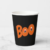 Hey Boo, habe ich dich um Typografie Gezeichnet? Pappbecher (Rückseite)