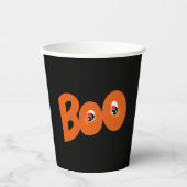 Hey Boo, habe ich dich um Typografie Gezeichnet? Pappbecher (Vorderseite)