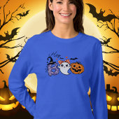 Hey, Boo Halloween Hexe, Ghost, Pumpkin T-Shirt