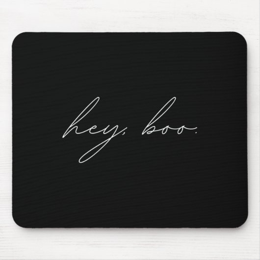 Hey, Boo Halloween Mousepad (Vorne)