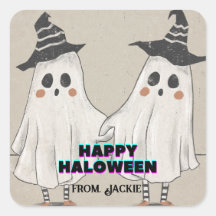 Hey Boo Halloween niedliche Einladung für Kinder u