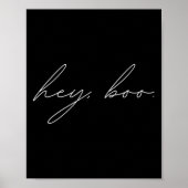 Hey, Boo Halloween Poster (Vorne)