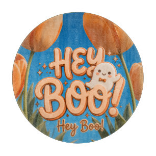 Hey Boo! Halloween Schneidebrett