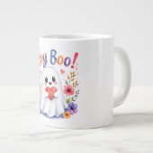Hey Boo Jumbo-Tasse (Vorderseite Rechts)