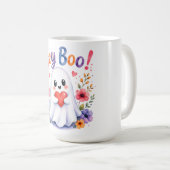 Hey Boo Kaffeetasse (VorderseiteRechts)