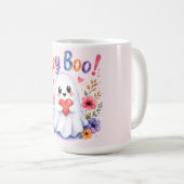 Hey Boo Kaffeetasse (VorderseiteRechts)