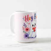 Hey Boo Kaffeetasse (Vorderseite Links)