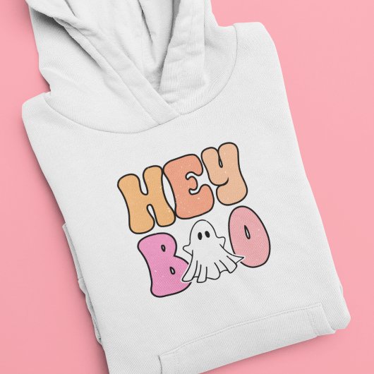 Hey Boo Kids Niedlich Halloween Fall Hoodie Sweats