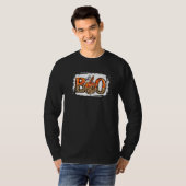 Hey Boo Leopard Pumpkin Boo Crew Spooky Halloween T-Shirt (Vorne ganz)