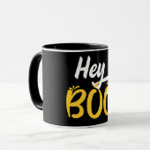 Hey Boo Mug Tasse (Vorderseite Links)