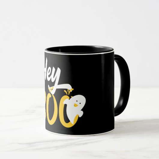 Hey Boo Mug Tasse (VorderseiteRechts)
