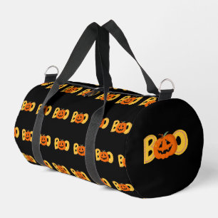 Hey Boo Niedlich Pumpkin Typografie Zeichne Kunst Duffle Bag