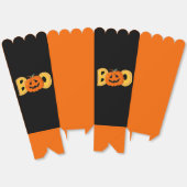 Hey Boo Niedlich Pumpkin Typografie Zeichne Kunst Geschenkschachtel (Ungeklappt)