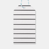 Hey Boo Pink Ghost Halloween Geburtstag Willkommen Geschenkanhänger (Rückseite)