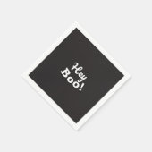 Hey Boo! Serviette! Serviette (Ecke)