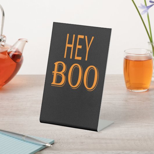 Hey Boo Sockelschild (In SItu)