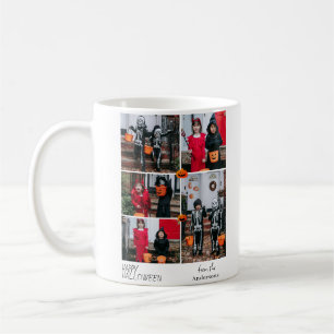 Hey Boo! Spooky Halloween Family Foto Kaffeetasse