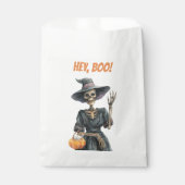 Hey, Boo! | Spooky Witch Candy Favor Bags Geschenktütchen (Vorderseite)