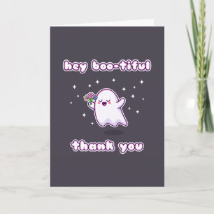 Hey, Boo-tiful Danke Pun Card Karte