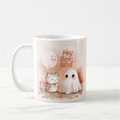 Hey Boo-tiful Ghost - Sweet Halloween & Fall Charm Kaffeetasse (Links)