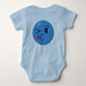 "Hey Bro! Ihre Ehefrau Behalte, mich auszuchecken" Baby Strampler (Rückseite)