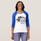 Hey Brustkrebs, Sie haben die falsche Diva gewählt T-Shirt (Vorne ganz)