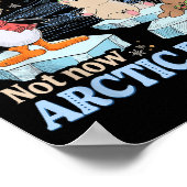 Hey Buddy W Ck Some Snowberries Not Now Arctic Puf Poster (Ecke)