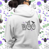 Hey & Bye Boo Halloween Bat und Web Hoodie