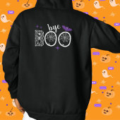Hey & Bye Boo Halloween Bat und Web Hoodie