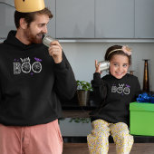 Hey & Bye Boo Halloween Bat und Web Hoodie