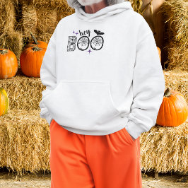 Hey & Bye Boo Halloween Bat und Web Hoodie