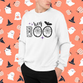 Hey & Bye Boo Halloween Bat und Web Sweatshirt