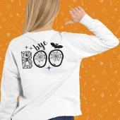Hey & Bye Boo Halloween Bat und Web Sweatshirt