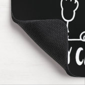 Hey Cancer F U Funny Meme Cat Middle Finger Fck Ca Mousepad (Ecke)