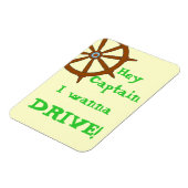 Hey Captain Humore Yellow Magnet (Linke Seite)