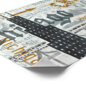 Hey Chicago Vintag Poster (Ecke)