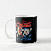 Hey Chicago Whadya sagen Baseball und Hot Dog 4. Kaffeetasse (Links)